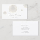 Sepibläschen Ästhetik Visitenkarte (Vorne/Hinten)