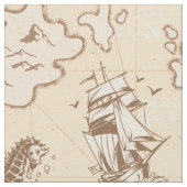 Sepiemuster Stoff (Nahaufnahme)