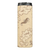 Sepiemuster Thermosbecher (Rückseite)