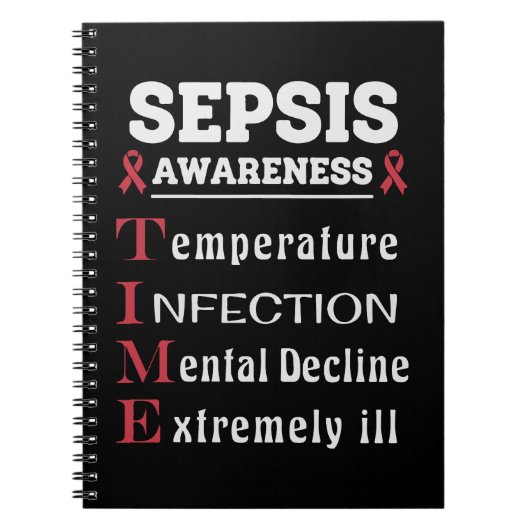 Sepsis Awareness T.I.M.E. Guide Notizblock (Vorderseite)