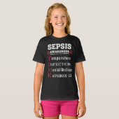 Sepsis Awareness T.I.M.E. Guide T-Shirt (Vorne ganz)