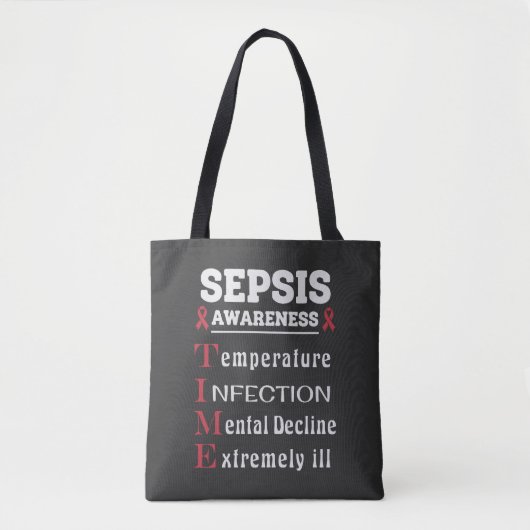 Sepsis Awareness T.I.M.E. Guide Tasche (Vorderseite)