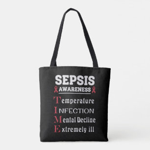 Sepsis Awareness T.I.M.E. Guide Tasche