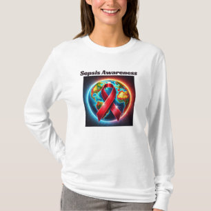 Sepsis Awareness T - Shirt Long Sleeves
