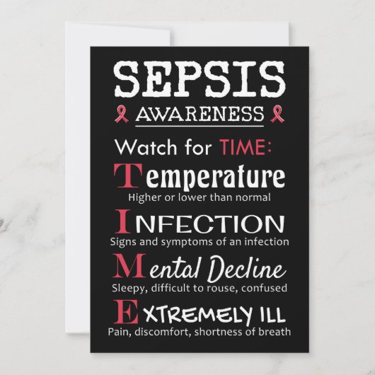 Sepsis Awareness Watch for TIME Guide Einladung (Vorderseite)