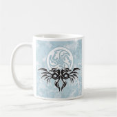 Sept. der blauen Drachen Kaffeetasse (Links)