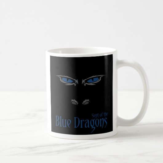 Sept. der blauen Drachen Kaffeetasse (Rechts)