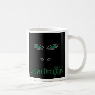 Sept. des grünen Drachen Kaffeetasse