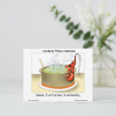 sept Hummerfeuchtigkeitsgutschriften Postkarte (Stehend Vorderseite)