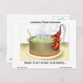 sept Hummerfeuchtigkeitsgutschriften Postkarte (Vorne/Hinten)