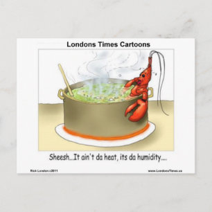 sept Hummerfeuchtigkeitsgutschriften Postkarte