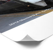 SEPTA Silverliner IV #111 in Wilmington Poster (Ecke)