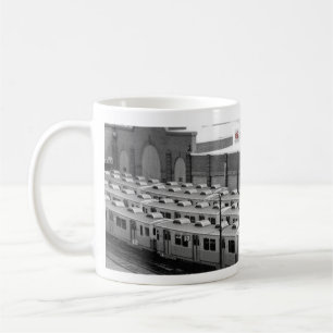 Septa Transit M-3 Market Frankford Blue Line Wagen Kaffeetasse