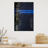 September 11 Memorial Lights Poster (Küche)