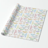 September, 18 Geburtstag Geschenkpapier (Ungerollt)