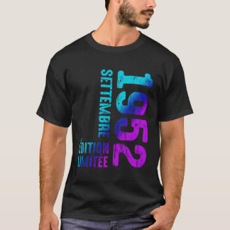 September 1952 Jahr 1952 Vintag 1952 Seit 1952 R T-Shirt