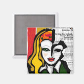 September 1966 magnet (Vorderseite/Rückseite)