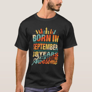 September 1983 38 Jahre alt 38. Geburtstag Geschen T-Shirt