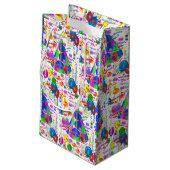 September, 19. Geburtstag, Geschenktüte (Rückseite Schrägansicht)