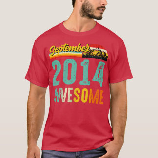 September 2014 Geburtstagsgeschenk Shirt Vintag Se