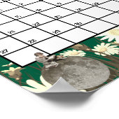 September 2026 Monatskalender Astrologisch    Poster (Ecke)