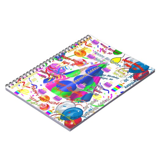 September, 30. notizblock (Linke Seite)