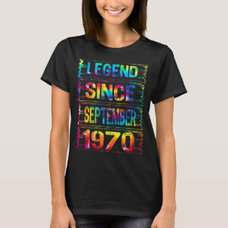 September 52 Jahre alt Seit 1970 52. Geburtstag Ti T-Shirt