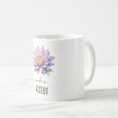 September-Aster-Blumen-Tasse | Kaffeetasse (VorderseiteRechts)