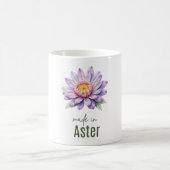September Aster Flower Mug | Coffee Cup Kaffeetasse (Mittel)