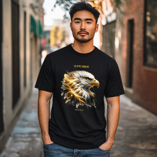 September Birth Month Spirit Animal Eagle Geschenk T-Shirt