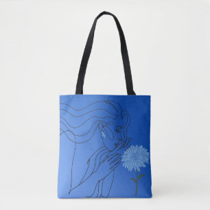 September Birthstone und Blume Tasche