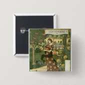 September Button (Vorne & Hinten)