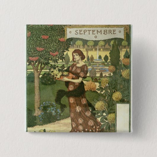 September Button (Vorderseite)