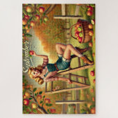 September Country Harvest Button-Up Puzzle (Vertikal)