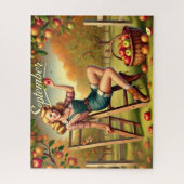 September Country Harvest Button-Up Puzzle (Vertikal)