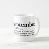 September Definition Kaffeetasse (VorderseiteRechts)