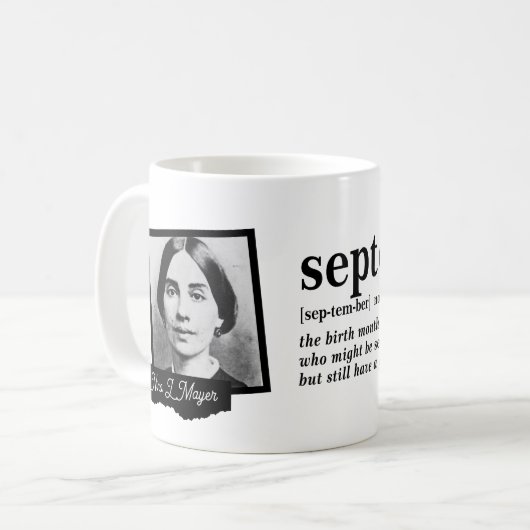 September Definition Kaffeetasse (Vorderseite Links)