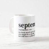 September Definition Kaffeetasse (Vorderseite Links)
