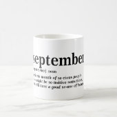 September Definition Kaffeetasse (Mittel)