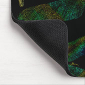 September-Flügel-Nacht Mousepad (Ecke)