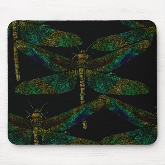 September-Flügel-Nacht Mousepad (Vorne)