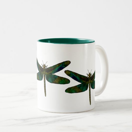 September-Flügel-Tasse Zweifarbige Tasse (VorderseiteRechts)