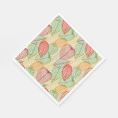 September Foliage Serviette (Ecke)