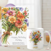 September-Geburtsblumen-Tasse | Astern Kaffeetasse