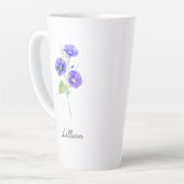 September Geburtsmonat Blume Morning Glory Milchtasse (Linke Ecke)