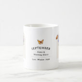 September-Geburtsmonats-Blumen-Tasse Kaffeetasse (Mittel)
