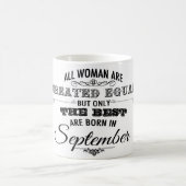 September-Geburtstags-Tasse Kaffeetasse (Mittel)