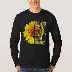 September Girls Sunshine Mixed Hurricane Sonnenblu T-Shirt