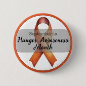 September Hungerfesttage Monat Button (Vorderseite)