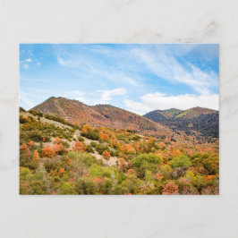 September in Payson Canyon Postkarte